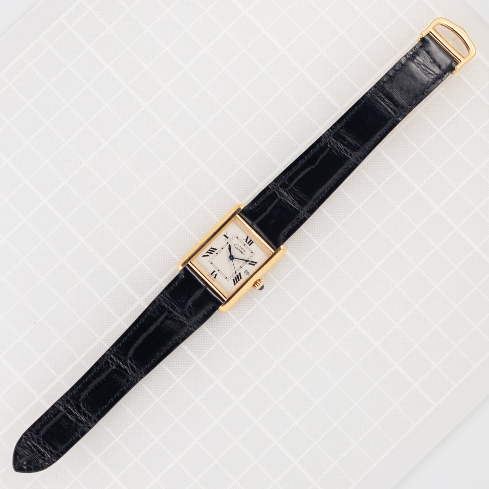 CARTIER GM MUST DE TANK REF.2413 with BOX
