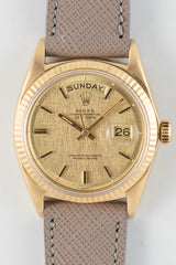 ROLEX DAY-DATE Ref.1803 Linen Dial