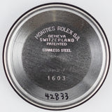 ROLEX DATEJUST REF.1603 Sigma dial