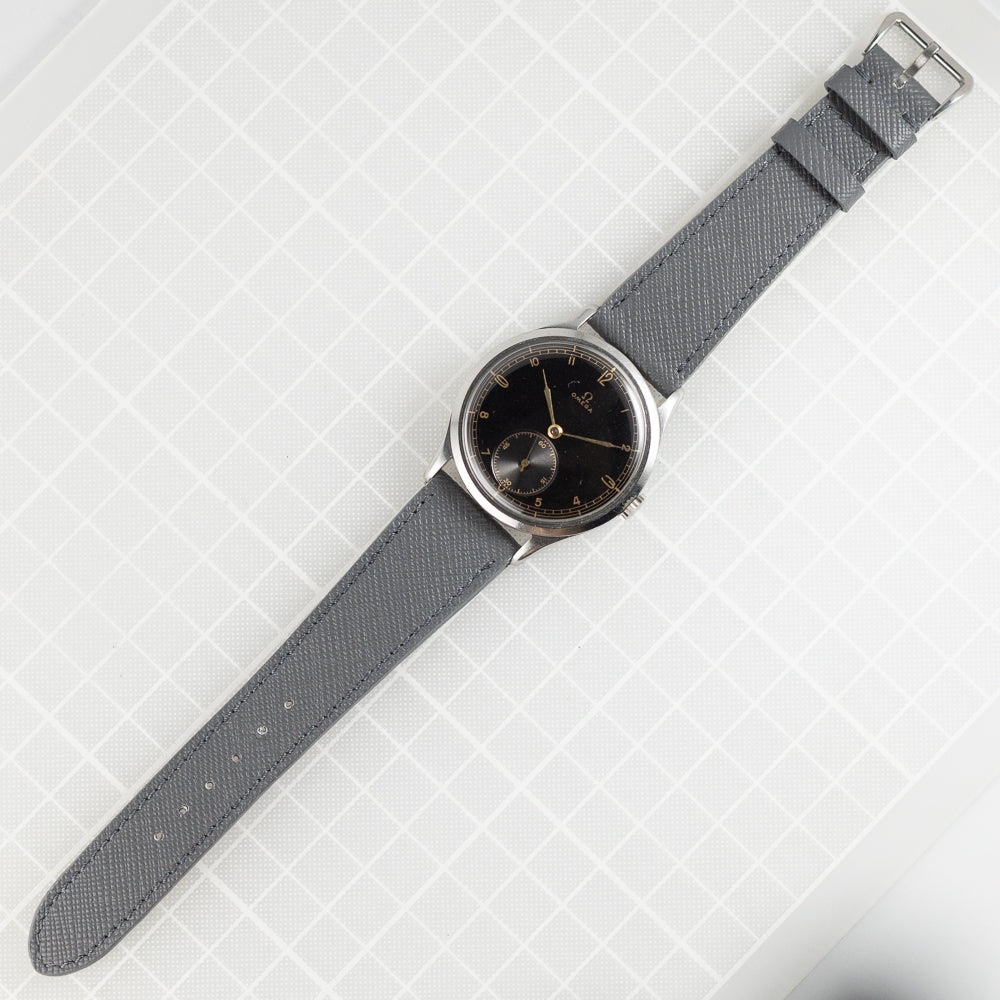 OMEGA Ref.CK2181 Oversize 38mm Black Gilt dial Cal.30T2