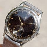 OMEGA Ref.CK2181 Oversize 38mm Black Gilt dial Cal.30T2
