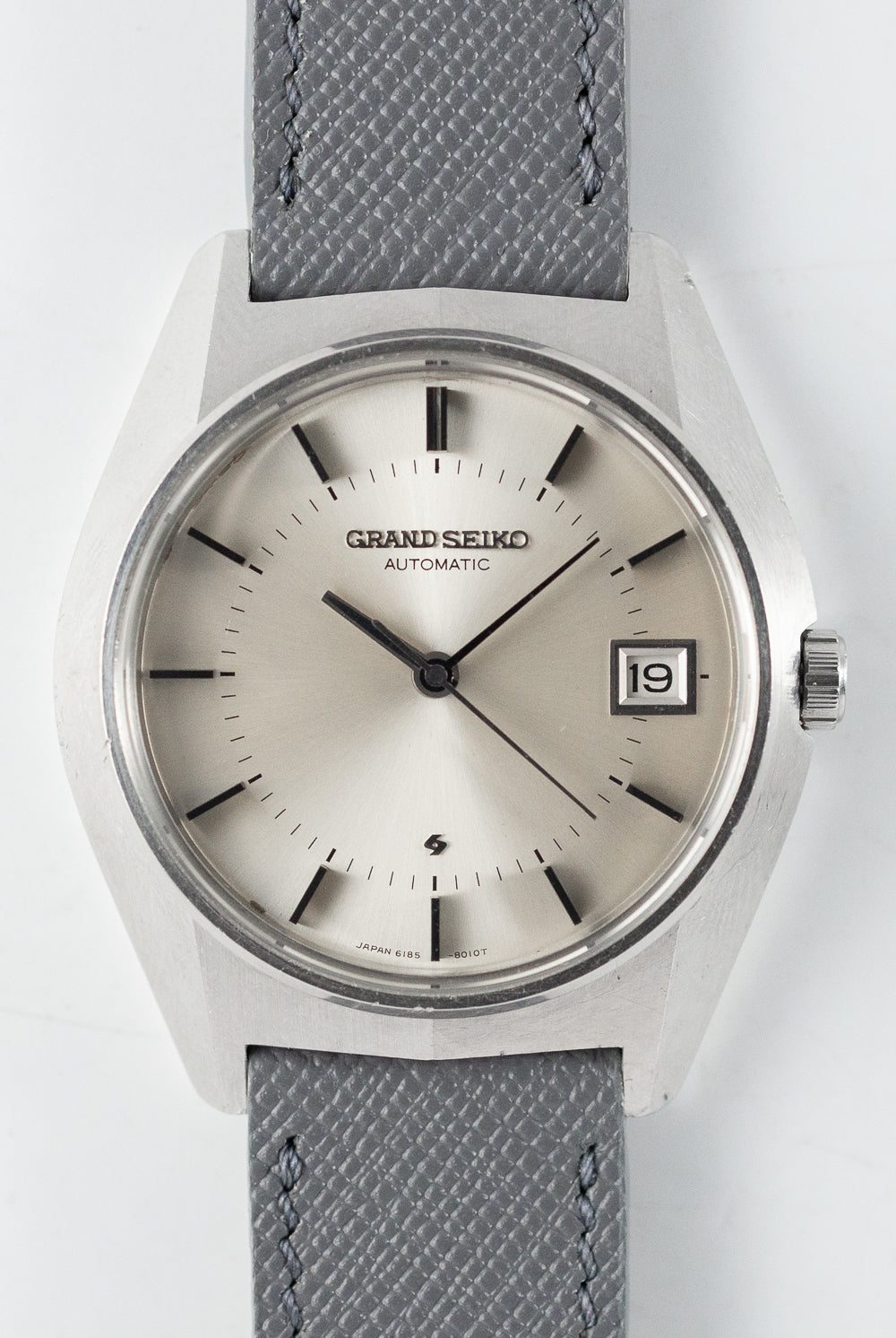 GRAND SEIKO Ref.6185-8020 Pre VFA Applied Suwa Logo – TIMEANAGRAM