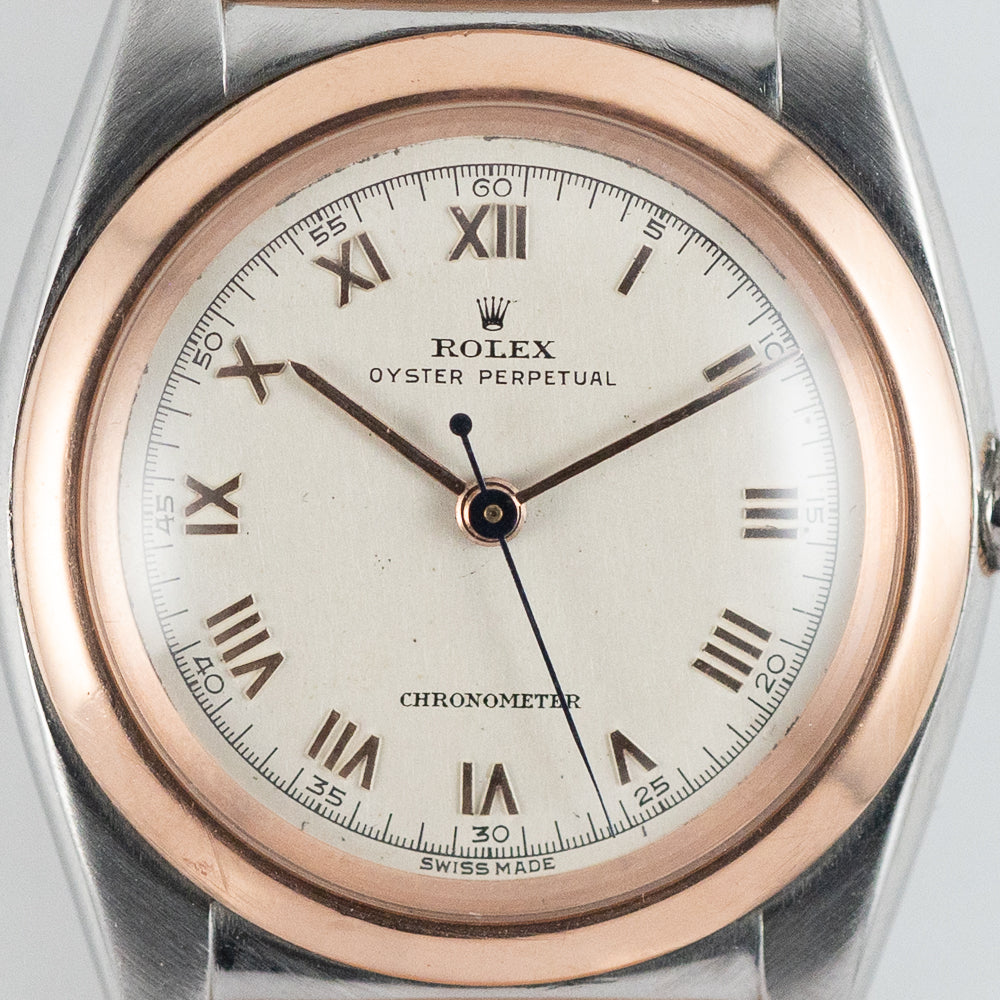ROLEX BUBBLE BACK Ref.2940 Applied Roman Dial