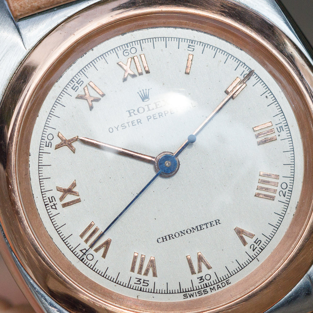 ROLEX BUBBLE BACK Ref.2940 Applied Roman Dial
