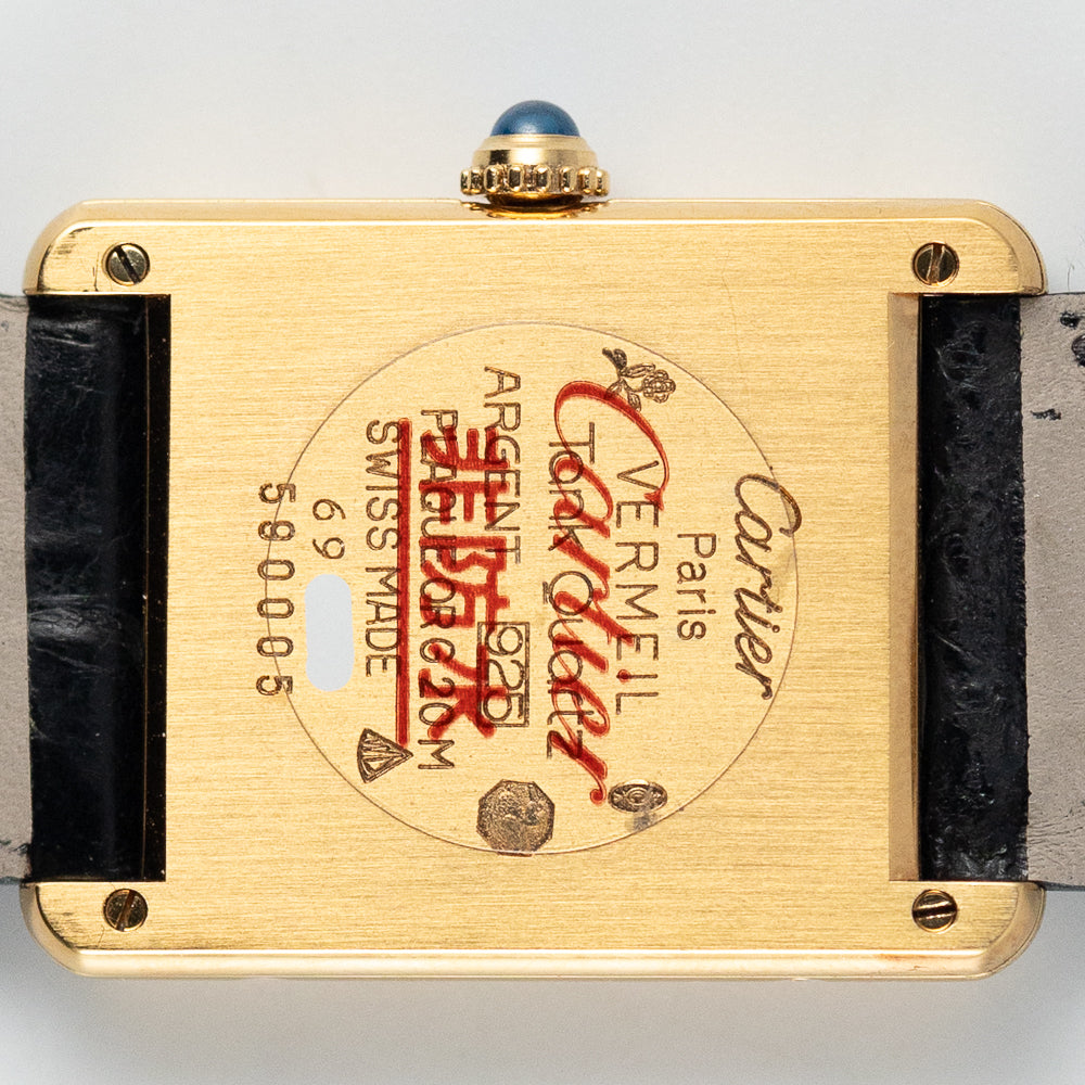 CARTIER LM MUST DE TANK REF.590005