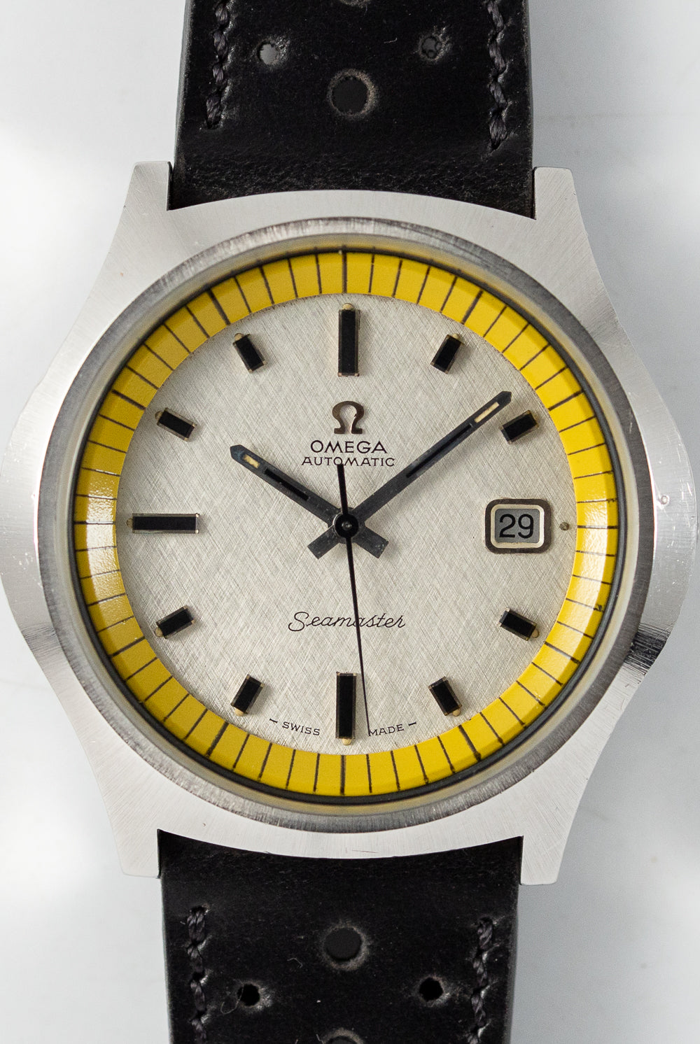 OMEGA Seamaster Ref.166.066 Big Yellow Linen Dial