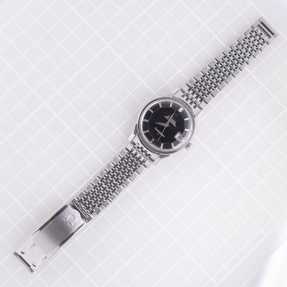 OMEGA Constellation Ref.168.005 Mint Black Gilt Dial