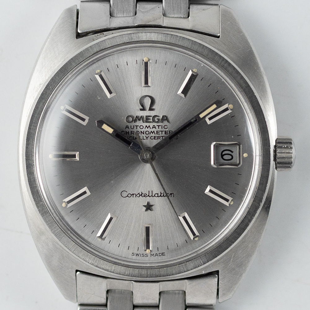 OMEGA CONSTELLATION REF.168.017 C LINE CASE GRAY DIAL