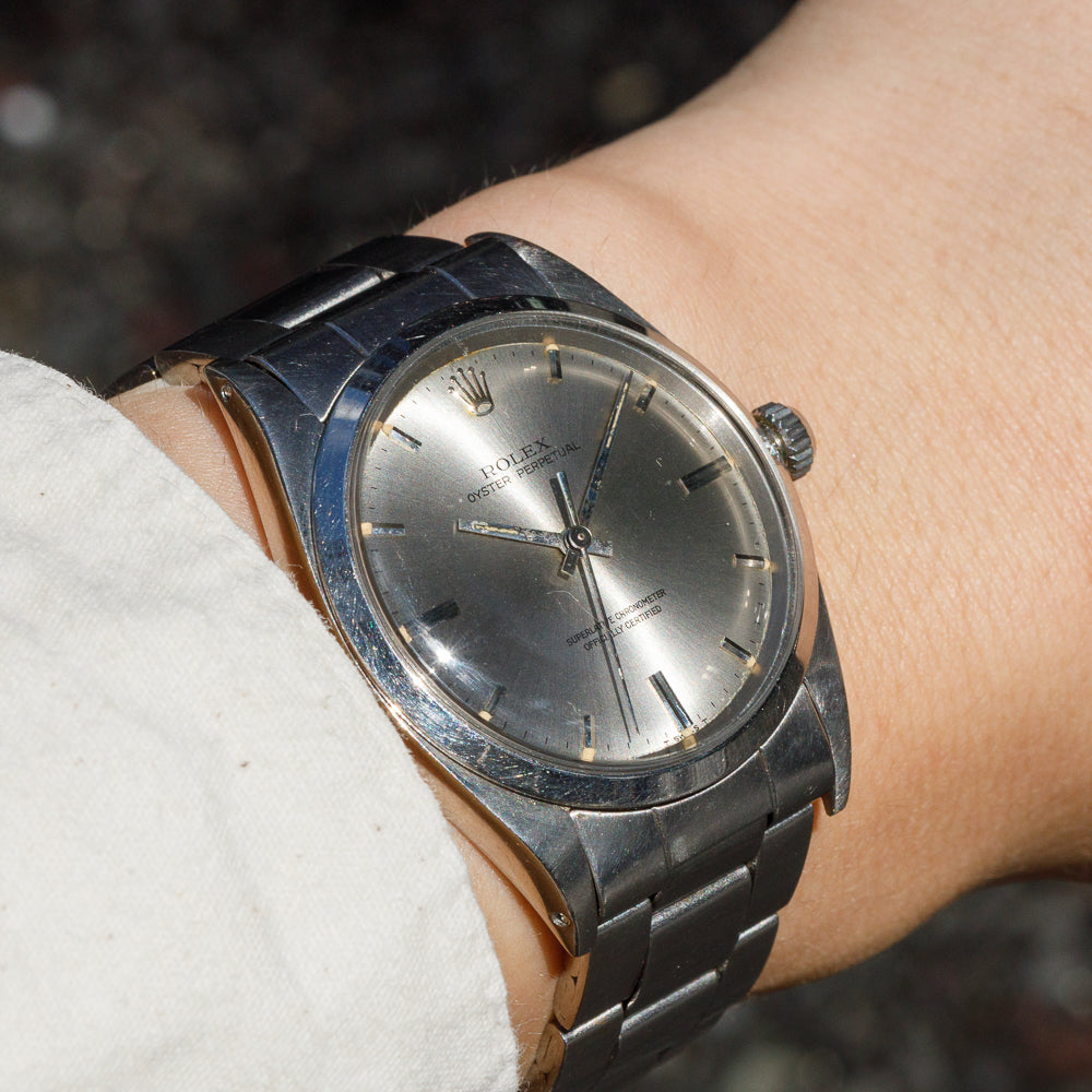 ROLEX BIG OYSTER PERPETUAL Ref.1018 Gray Dial