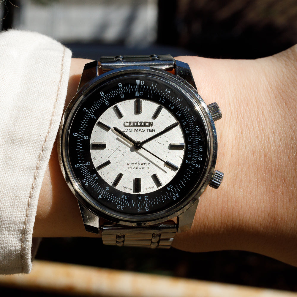 CITIZEN LOG MASTER Ref.52401-TA