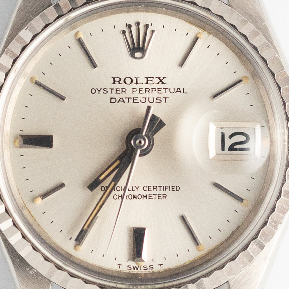 ROLEX OYSTER PERPETUAL DATEJUST Ref.6517 18KWG