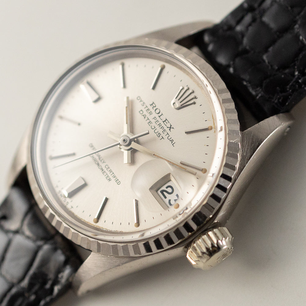 ROLEX OYSTER PERPETUAL DATEJUST Ref.6517 18KWG