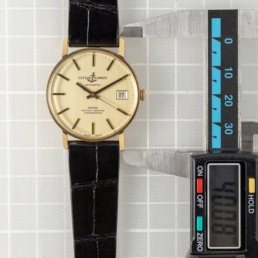 ULYSSE NARDIN 18K Yellow Gold Cal.NB11QU