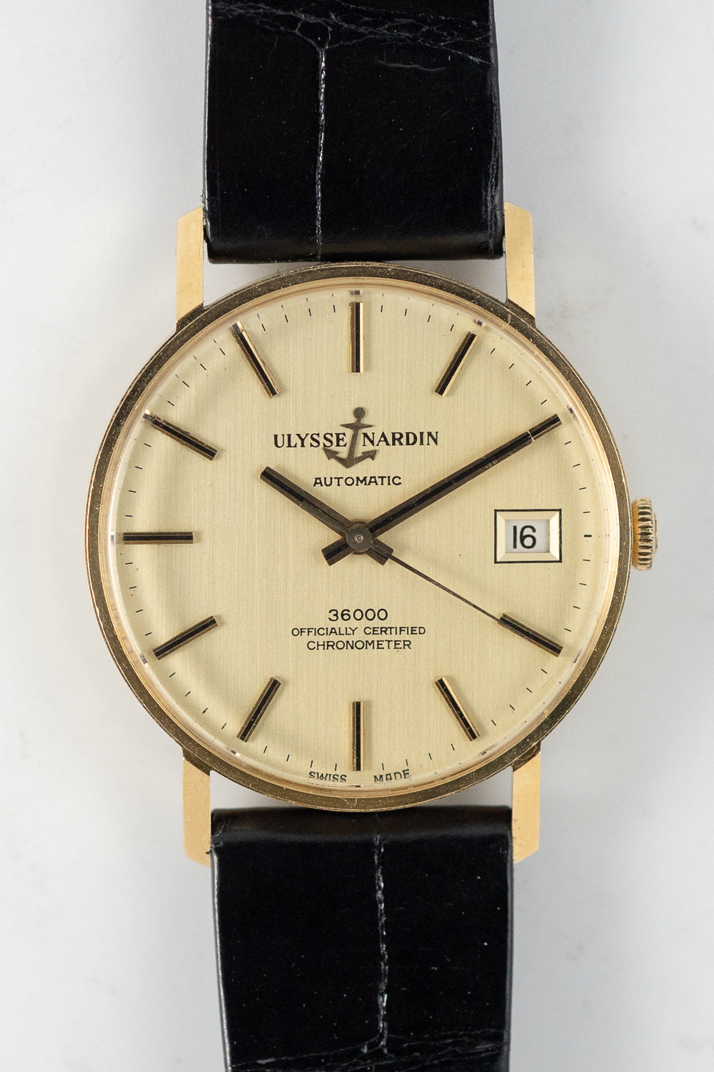 ULYSSE NARDIN 18K Yellow Gold Cal.NB11QU