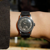 OMEGA Cal.23.4SC Earliest Waterproof Model Grey Gilt Dial