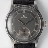 OMEGA Cal.23.4SC Earliest Waterproof Model Grey Gilt Dial
