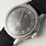 OMEGA Cal.23.4SC Earliest Waterproof Model Grey Gilt Dial
