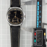 OMEGA Oversize 38mm Black Gilt dial Cal.30T1