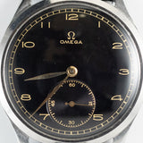OMEGA Oversize 38mm Black Gilt dial Cal.30T1