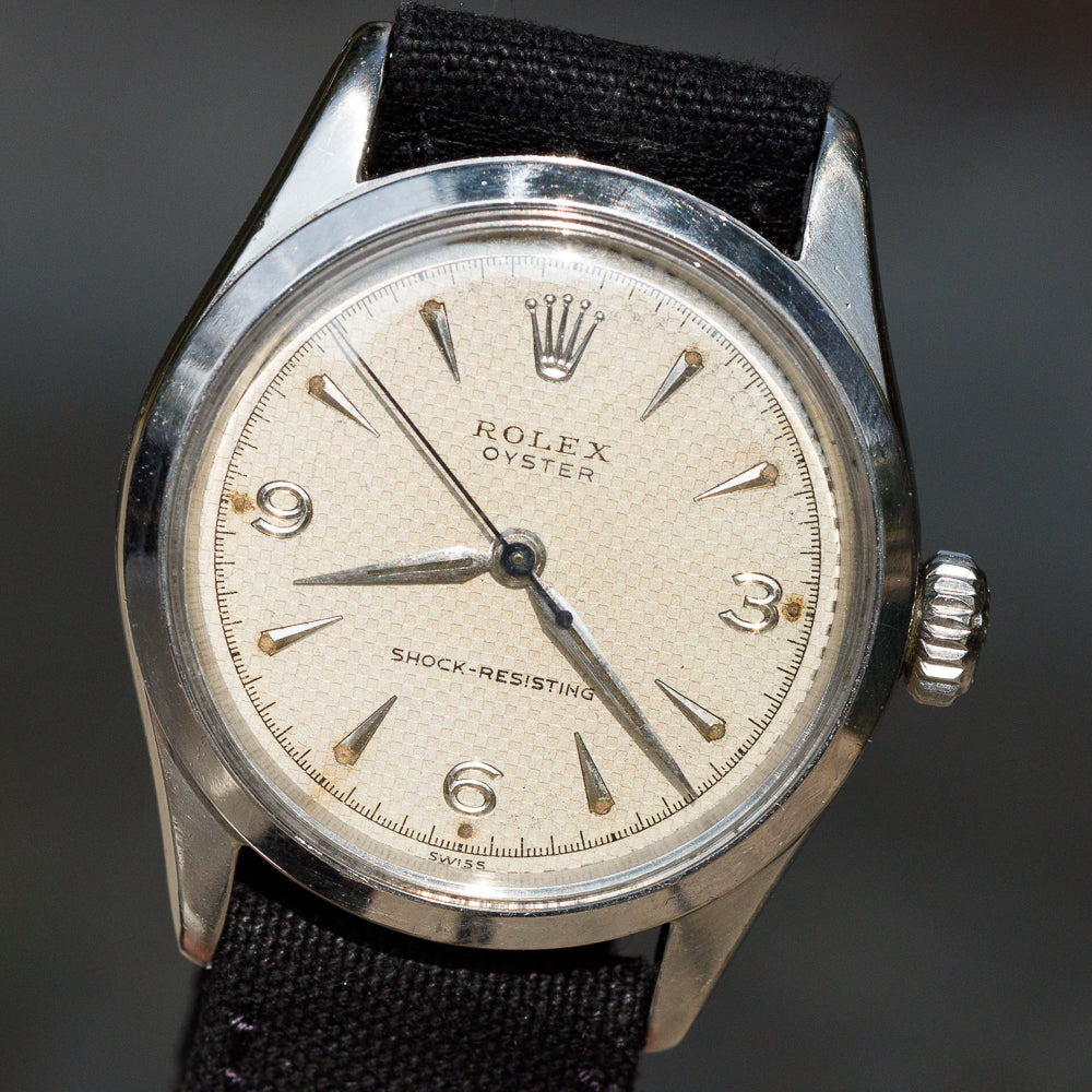 ROLEX OYSTER REF.6244 HONEYCOMB DIAL