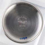 ROLEX SEMI BUBBLE BACK Ref.6085 with WAB Elastic Bracelet