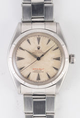 ROLEX SEMI BUBBLE BACK Ref.6085 with WAB Elastic Bracelet