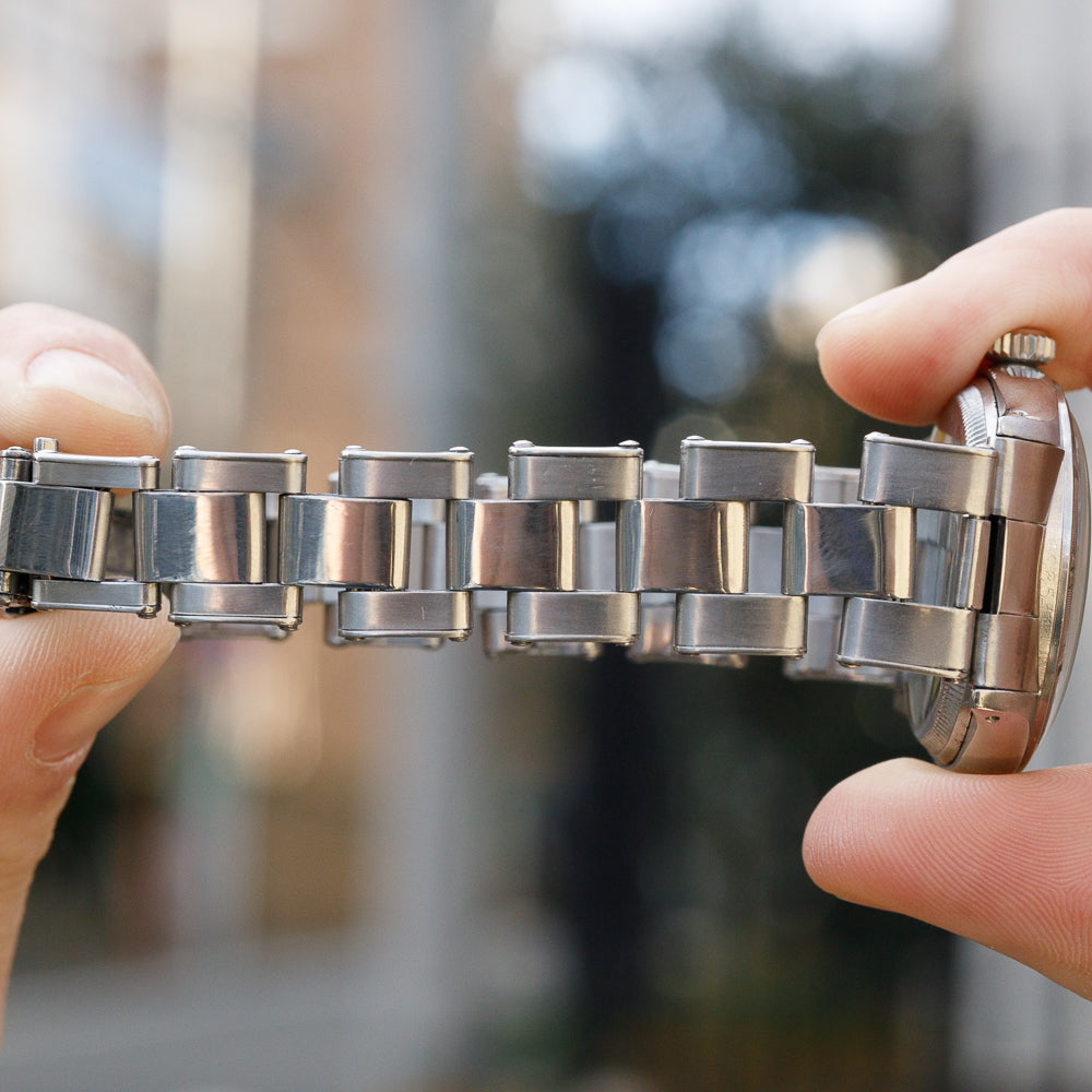 ROLEX SEMI BUBBLE BACK Ref.6085 with WAB Elastic Bracelet