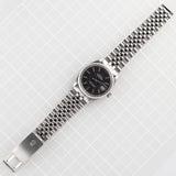 ROLEX DATEJUST Ref.1603 Black Matte Dial