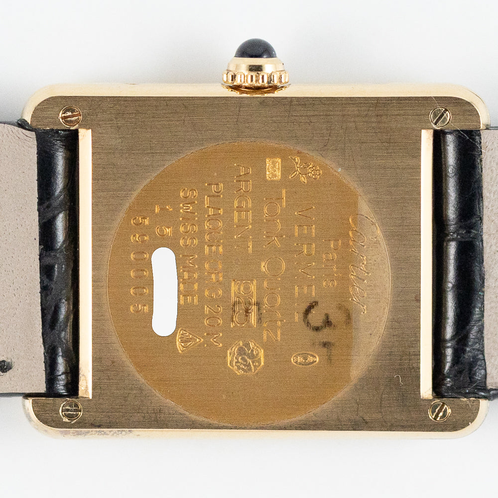 CARTIER LM MUST DE TANK REF.590005