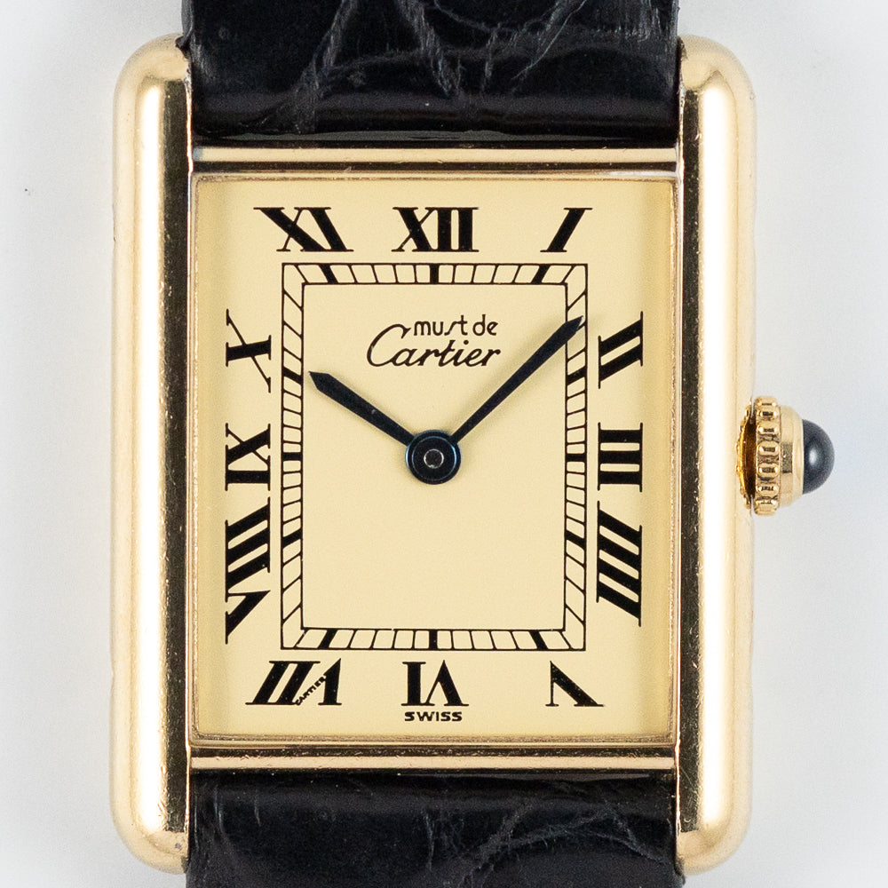 CARTIER LM MUST DE TANK REF.590005