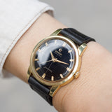 OMEGA JUMBO SEAMASTER Ref.14764 Black Gilt Dial