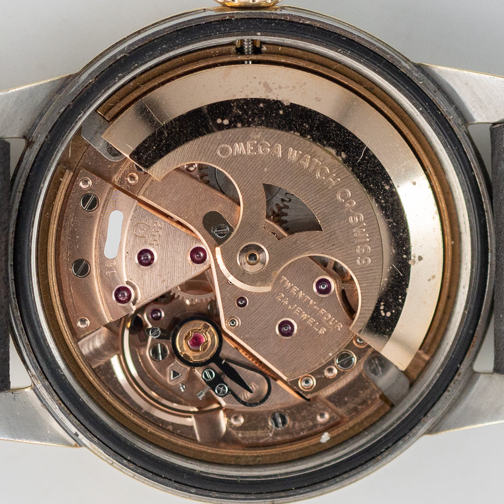 OMEGA JUMBO SEAMASTER Ref.14764 Black Gilt Dial