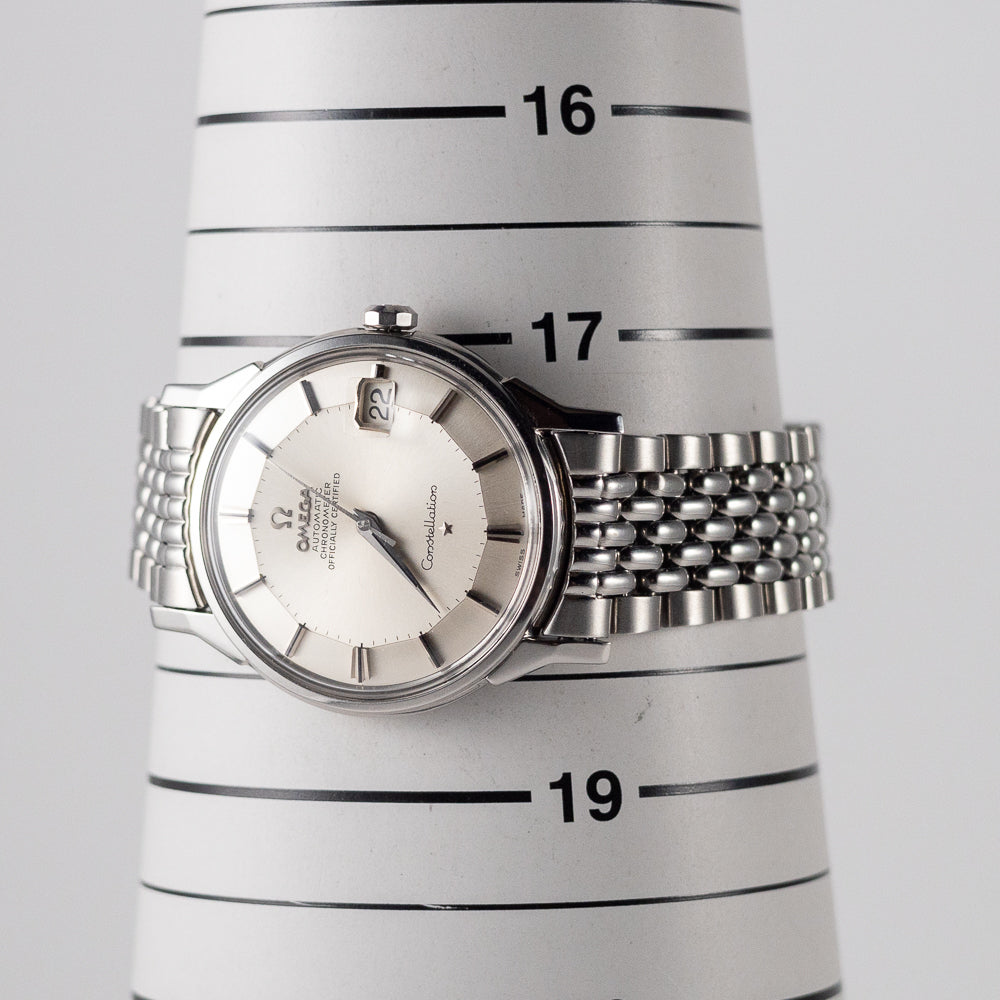 OMEGA CONSTELLATION REF.168.005 DOG LEG PIE PAN