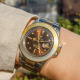 ROLEX GMT-MASTER Ref.1675 Brown Nipple Dial