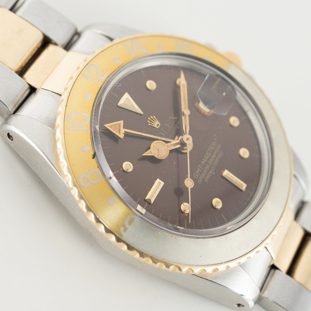 ROLEX GMT-MASTER Ref.1675 Brown Nipple Dial