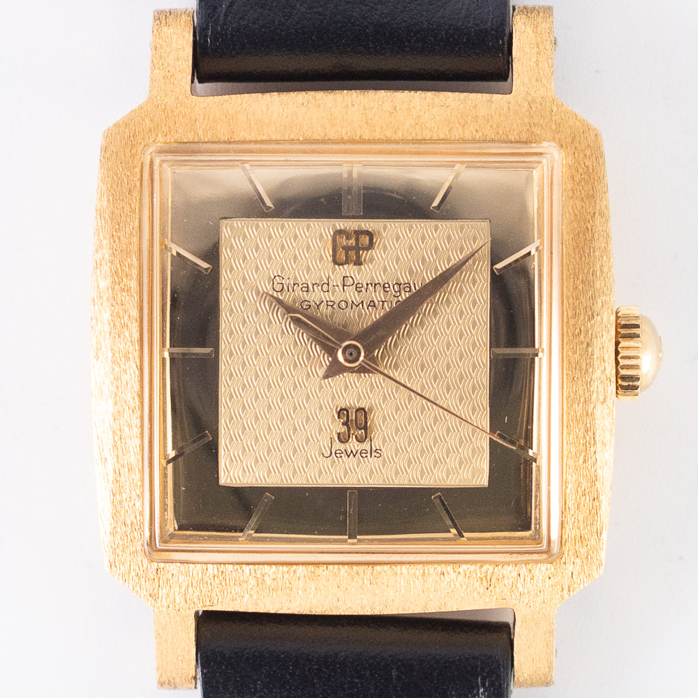 GIRARD PERREGAUX Gyromatic 39 Jewels 18KYG Clamshell Case