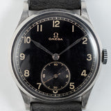 OMEGA Oversize 38mm Black Gilt dial Cal.26.5SOBT2