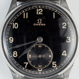 OMEGA Oversize 38mm Black Gilt dial Cal.26.5SOBT2