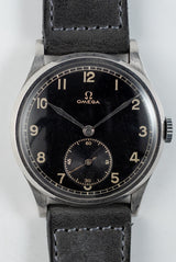 OMEGA Oversize 38mm Black Gilt dial Cal.26.5SOBT2