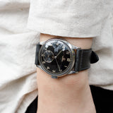 OMEGA Oversize 38mm Black Gilt dial Cal.26.5SOBT2