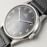 OMEGA Oversize 38mm Black Gilt dial Cal.26.5SOBT2