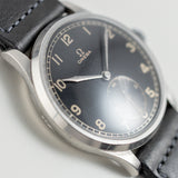 OMEGA Oversize 38mm Black Gilt dial Cal.26.5SOBT2