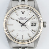 ROLEX DATEJUST Ref.1601 Very Rare Matte White Dial