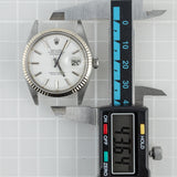 ROLEX DATEJUST Ref.1601 Very Rare Matte White Dial