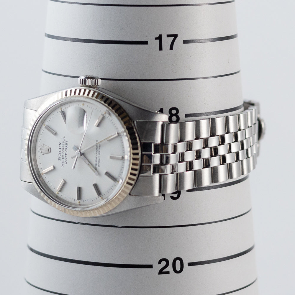 ROLEX DATEJUST Ref.1601 Very Rare Matte White Dial