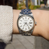 ROLEX DATEJUST Ref.1601 Very Rare Matte White Dial