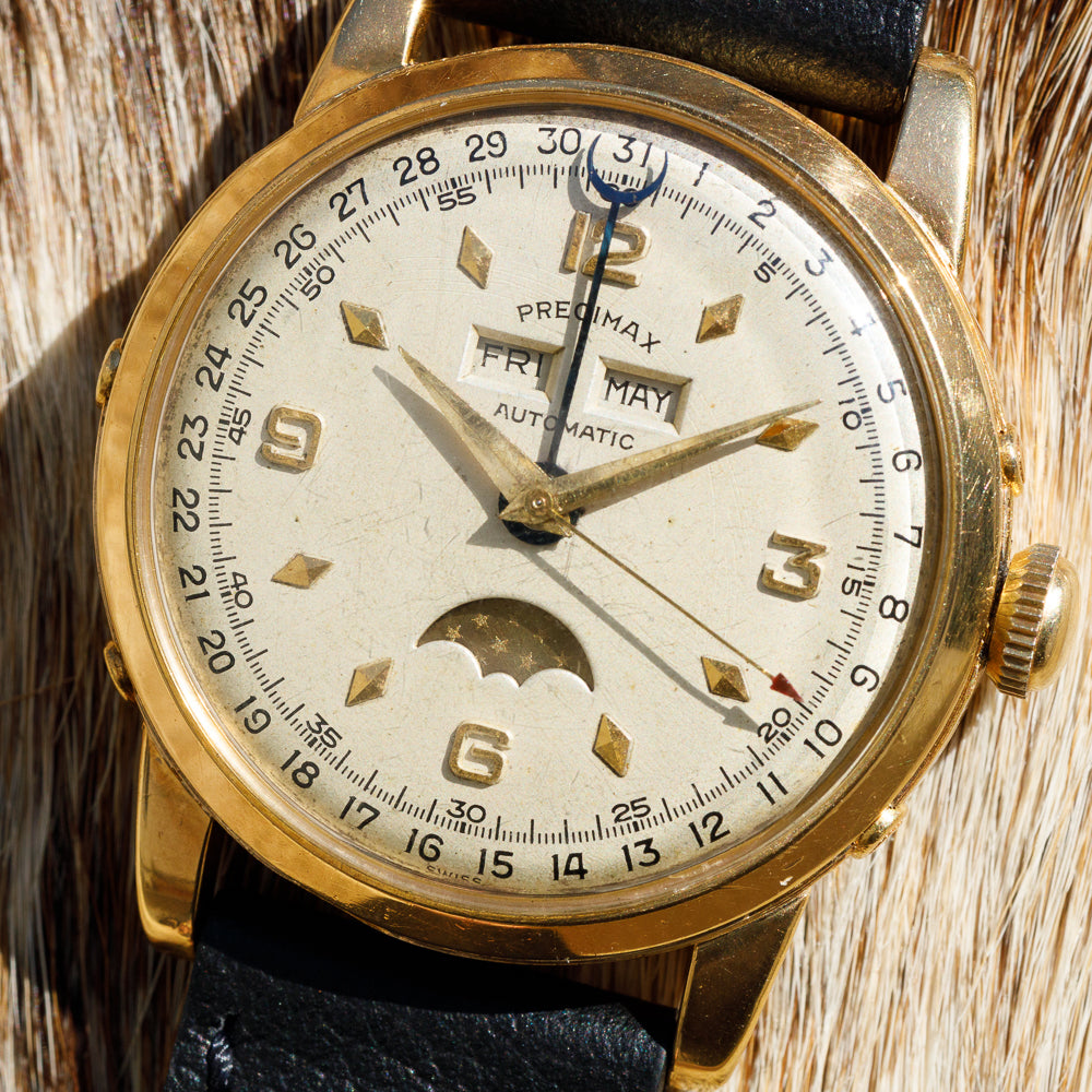 PRECIMAX Ref.1679 Triple Calendar Moonphase
