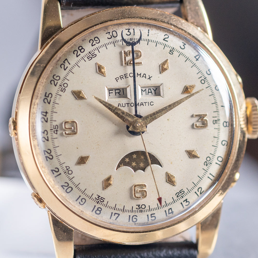 PRECIMAX Ref.1679 Triple Calendar Moonphase