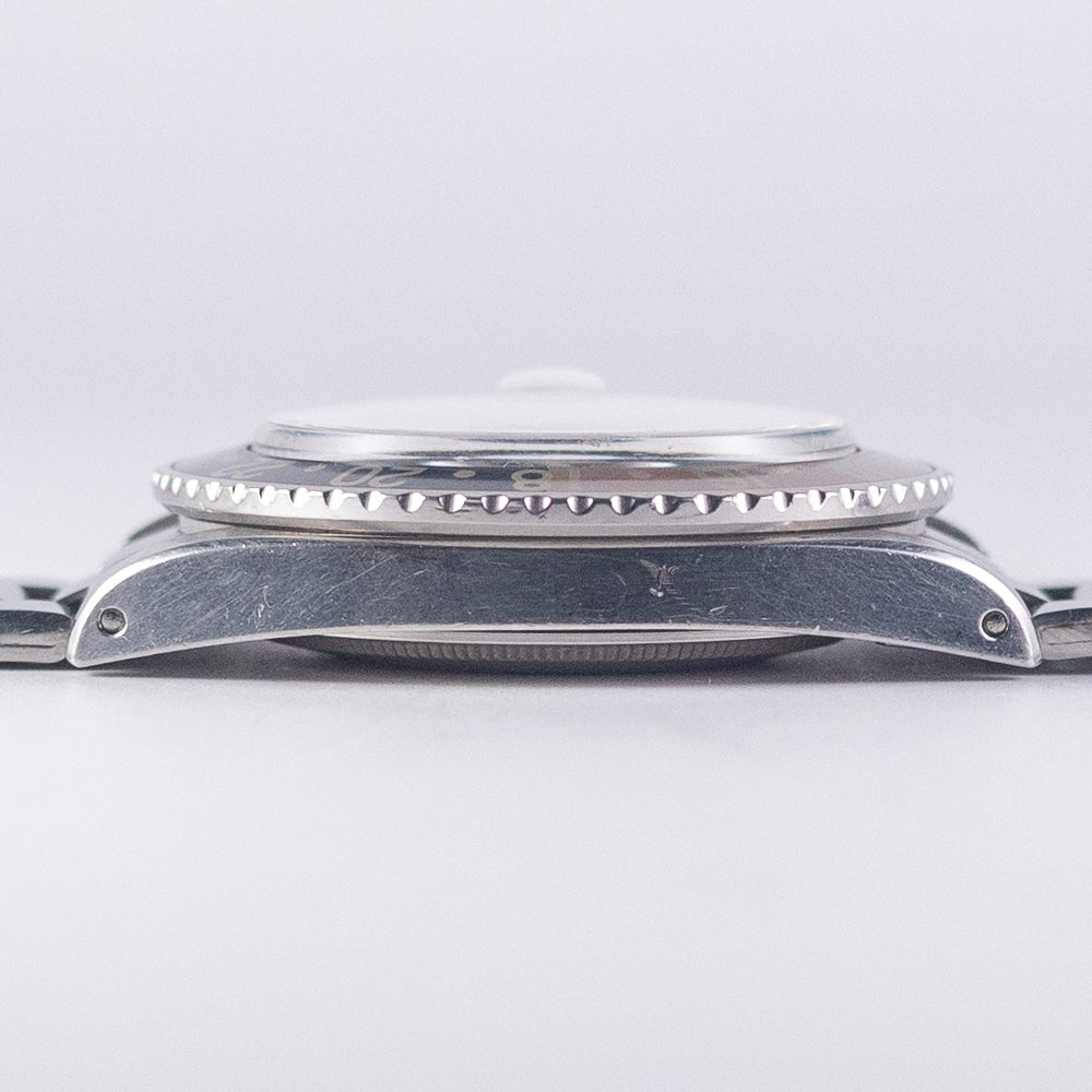 ROLEX GMT-MASTER Ref.1675 matte MK1 Fat font insert