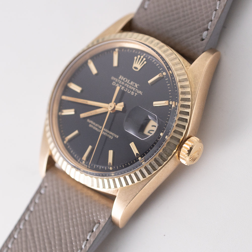 ROLEX DATEJUST Ref.1601 18K Yellow Gold